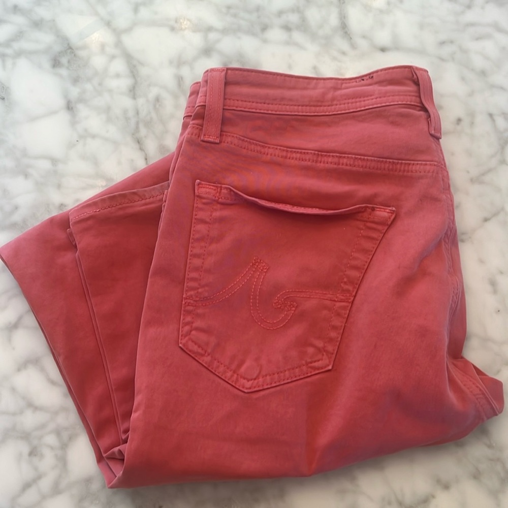 AG salmon khakis